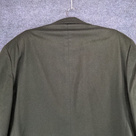 Neiman Marcus Men's Blazer Jacket Green Size Actual 44x32 100% Cashmere - Picture 4 of 13